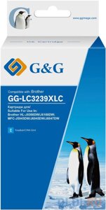 Картридж GG GG-LC3239XLC 5000стр голубой