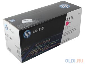 Картридж HP CE343A 651A для LJ 700 Color MFP 775 пурпурный 16000стр