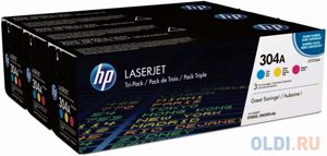 Картридж HP CF372AM для HP Color LaserJet 2025 CM2320 голубой пурпурный желтый