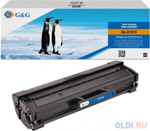 Картридж лазерный GG GG-D101S черный (1500стр.) для samsung samsung ML-2160/ML-2161/ML-2165W/ML-2162/ML-2165/ML-2166/ML-2168/ML-2164/ML-2164W/ML-