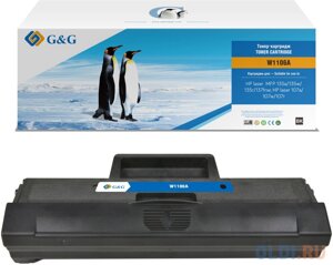 Картридж лазерный GG GG-W1106A черный (1000стр.) для HP Laser 107a/107r/107w/135a MFP/135r MFP/135w MFP/137fnw MFP