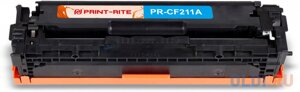 Картридж лазерный print-rite TFH993CPU1j PR-CF211A CF211A голубой (1800стр.) для HP LJ pro 200/M251/M276