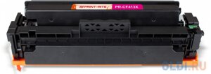 Картридж лазерный print-rite tfhaxjmpu1J PR-CF413X CF413X пурпурный (5000стр.) для HP LJ M452DW/DN/NW M477FDW/M477FDN/M477FNW