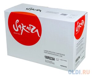 Картридж Sakura 106R02304 для XEROX P3320, черный, 5000 к.