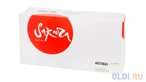 Картридж Sakura 44318624 для OKI C710/C711, черный, 11000 к.