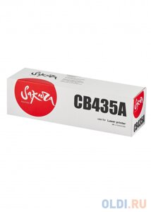 Картридж Sakura CB435A (35A) для HP LJ P1005/LJ P1006, черный, 2000 к.