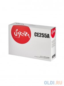 Картридж Sakura CE255A 6000стр Черный