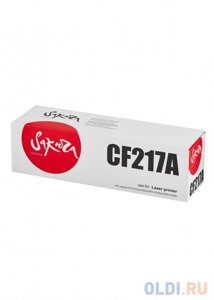 Картридж sakura CF217A (17A) для HP LJ PM102/MFPM130, черный, 1600 к.