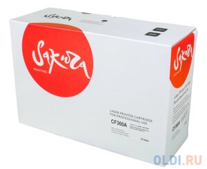 Картридж sakura CF360A (508A) для HP LJ entm553n/LJ entm553X/LJ entm553dn/LJ entm552dn, черный, 6000 к.