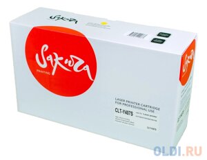 Картридж sakura CLTY407S для samsung CLP-320/CLP-321/CLP-325/CLP-326/CLP-3185/CLP-3186, желтый, 1000 к.