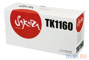 Картридж SAKURA TK1160 для Kyocera Mita ECOSYS p2040dn/ p2040dw черный 7200стр
