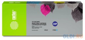 Картридж струйный Cactus CS-SJIC30PC голубой (295мл) для Epson ColorWorks TM-C7500G