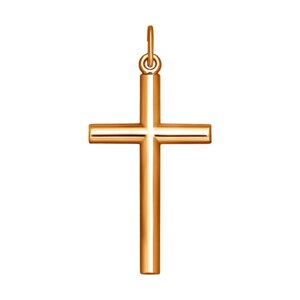 Католический крест SOKOLOV из золота