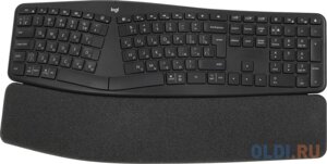 Клавиатура Logitech K860 ERGO механическая черный USB беспроводная BT Multimedia Ergo (подставка для запястий) (920-010352)