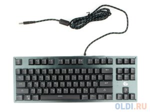 Клавиатура механическая Gembird KB-G540L, USB, черн, переключатели Outemu Blue, 87 клавиши, подсветка Rainb