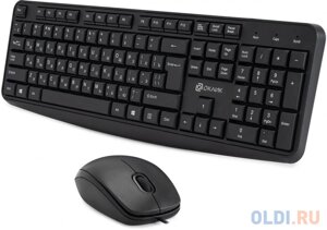 Клавиатура + мышь Оклик S603 клав: черный мышь: черный USB