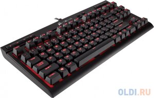 Клавиатура проводная Corsair Gaming Gaming K63 Cherry MX Red USB CH-9115020-RU USB черный