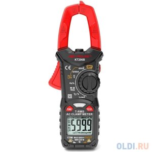 Клещи квт proline KT206B токовые цифровые 600а 600/600в