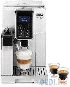 Кофемашина Delonghi Dinamica ECAM350.55. W 1450Вт белый