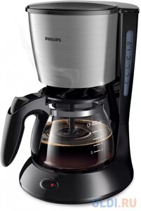Кофеварка капельная Philips HD7435/20 700Вт серебристый/черный