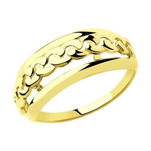 Кольцо SOKOLOV из желтого золота
