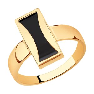 Кольцо SOKOLOV из золота с наношпинелью