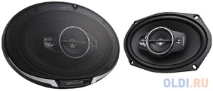 Колонки автомобильные Kenwood KFC-PS6986 600Вт 88дБ 4Ом 15x23см (6x9дюйм) (ком. 2кол.) коаксиальные четырехполосные