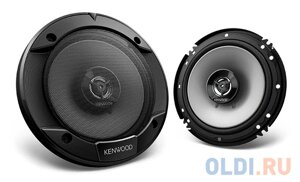 Колонки автомобильные Kenwood KFC-S1666 330Вт 90дБ 4Ом 16см (6.5дюйм) (ком. 2кол.) коаксиальные двухполосные