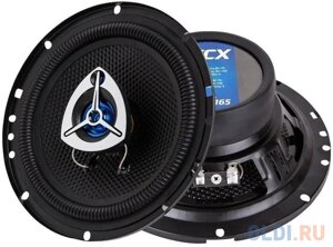 Колонки автомобильные Kicx GX-165 140Вт 92дБ 4Ом 16.5см (6 1/2дюйм) (ком. 2кол.) коаксиальные трехполосные