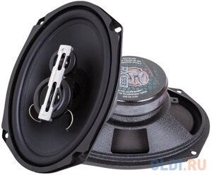 Колонки автомобильные Kicx RX 693 4Ом 15x23см (6x9дюйм) (ком. 2кол.) коаксиальные трехполосные