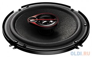 Колонки автомобильные Pioneer TS-R1651S-2 (без решетки) 300Вт 90дБ 4Ом 14.24см (6дюйм) (ком. 2кол.) коаксиальные трехполосные