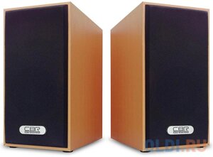 Колонки CBR CMS 635, wooden, 3.0 W*2, USB