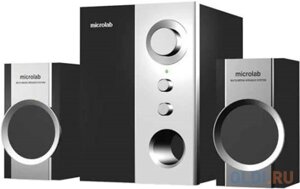 Колонки Microlab M-590 2.1 silver/black 16 Вт RMS