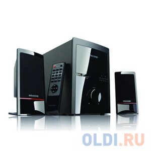 Колонки Microlab M700U 2,1 дерево, чёрные,46W RMS) USB, SD, FM