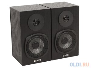 Колонки Sven SPS-575 Black чёрный, 2.0, USB, мощность 2x3 Вт (RMS)