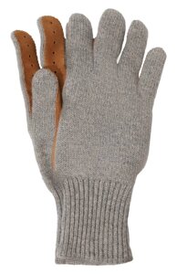 Комбинированные перчатки Brunello Cucinelli
