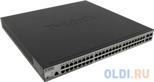 Коммутатор D-link DGS-1210-52P/ME DGS-1210-52P/ME/B1a 48G 4SFP 24poe 193W управляемый