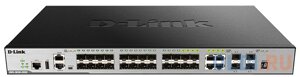 Коммутатор D-link DGS-3630-28SC/A2asi 4G 20SFP 4SFP+ управляемый