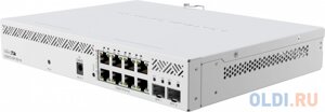 Коммутатор mikrotik CSS610-8P-2S+IN 8G 2SFP+ 8poe 8ppoe 140W управляемый