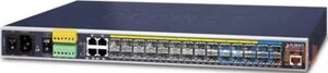 Коммутатор/ PLANET IGS-6325-20S4C4X IP30 19 Rack Mountable Industrial L3 Managed Core Ethernet Switch, 14*100/1G SFP with 4 shared 10/100/1000T