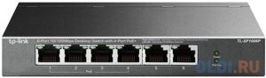 Коммутатор TP-Link TL-SF1006P 6x100Mb 4PoE+ 67W неуправляемый