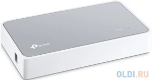 Коммутатор TP-LINK TL-SF1008D 8-портовый 10/100 Мбит/с настольный коммутатор