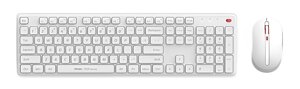 Комплект беспроводной клавиатуры и мыши Xiaomi MIIIW Wireless Quiet Keyboard and Mouse Combo Gen 3 (MW24PB03) White