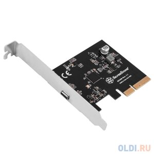 Контроллер Silverstone G56ECU060000010 SuperSpeed USB 20Gbps / USB-C 3.2 Gen 2x2 PCIe expansion card