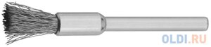 Кордщетка ЗУБР 35932 кистевая нержавеющая сталь на шпильке d5.0х3.2мм L42мм 1шт.