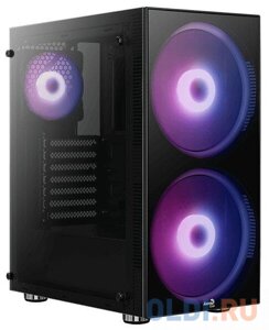 Корпус ATX Aerocool Python Без БП чёрный