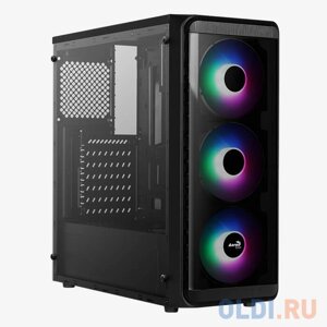 Корпус ATX Aerocool SI-5200 Frost Без БП чёрный