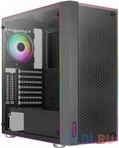 Корпус ATX Aerocool Skribble Без БП чёрный