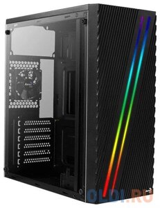 Корпус ATX aerocool streak-A-BK-v1 без бп чёрный ACCM-PV19012.11