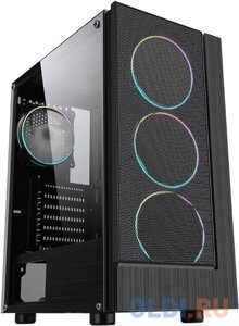 Корпус ATX Formula F-33RGB Без БП чёрный